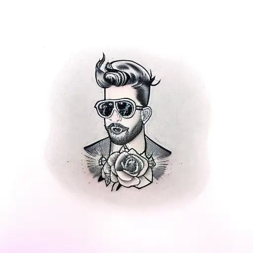 Thigh Leg Men's Including The Word Possy