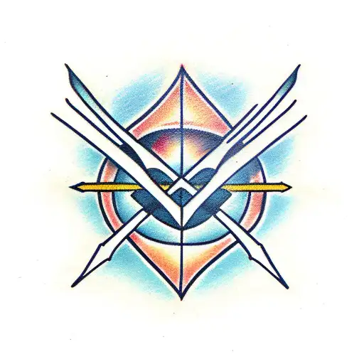 Arrow On Fire Shining