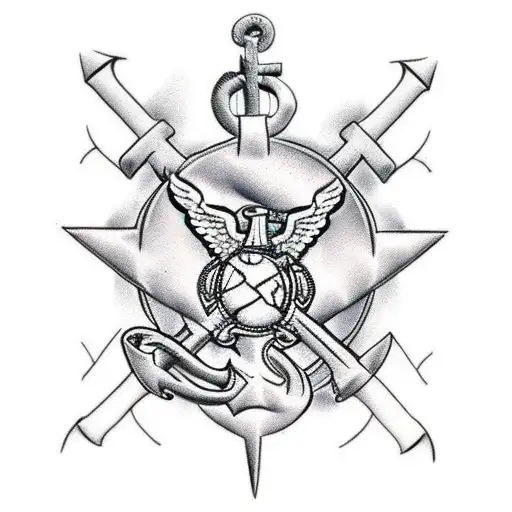Marine Corps Eagle Globe And Anchor