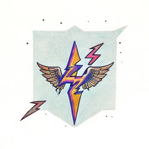Harry Potter Lightning Bolt Superman Symbol