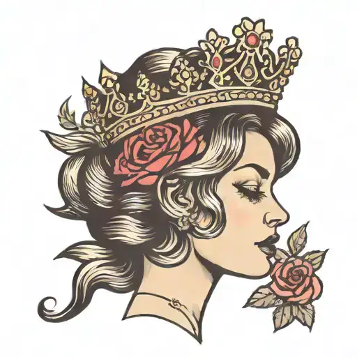 Babygirl And A Crown