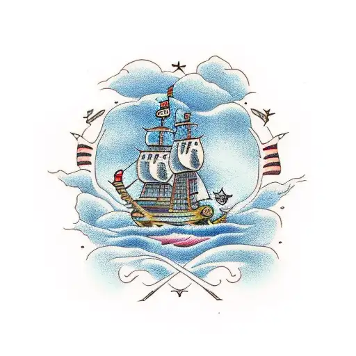 Pirate Ship Named Cjandme