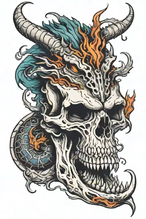 A Dragon Skull