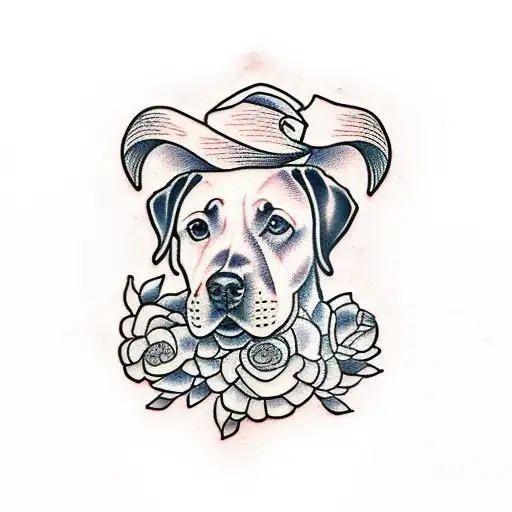 Labrador Feminine Traditional Floral