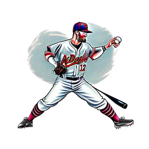 Baseball Pitcher Brother Angel Horse Metal 31