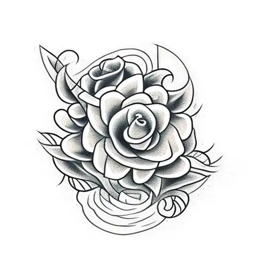 Chess Pieces Intertwined With Vines And Flowers