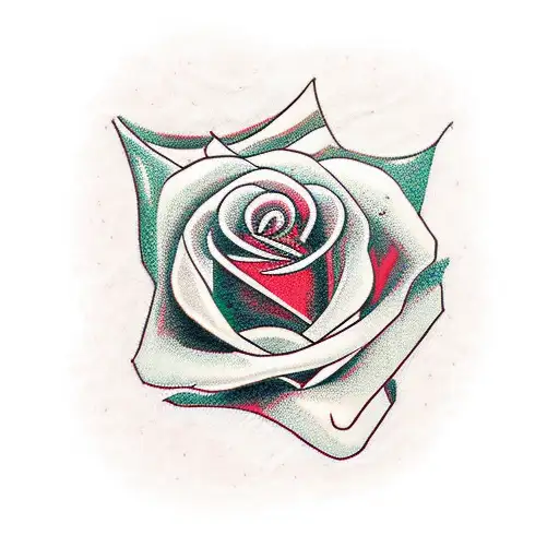 Red Rose Emerald Crystal