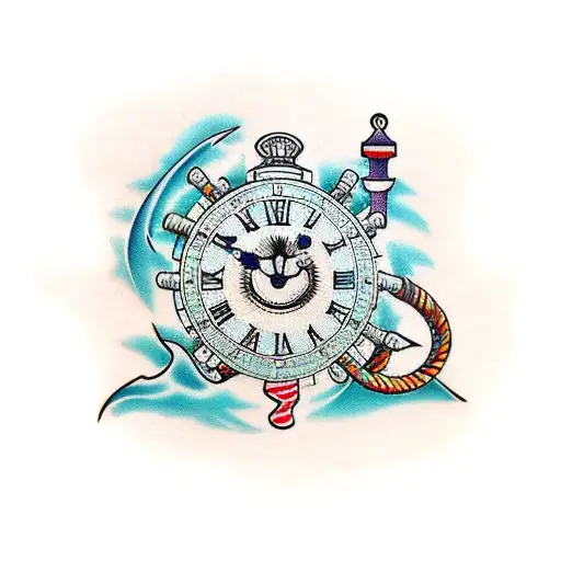 Nautical Style Clock
