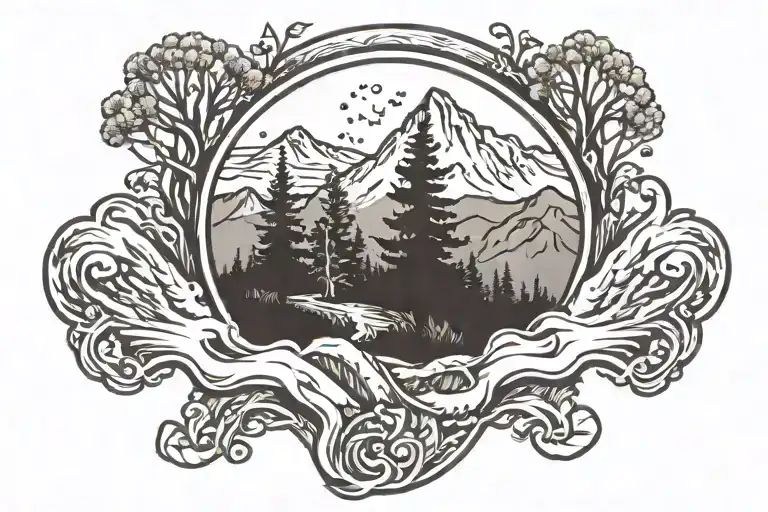 Trail Running Mountain