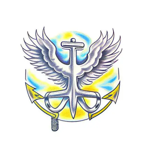 Phoenix With Anchor