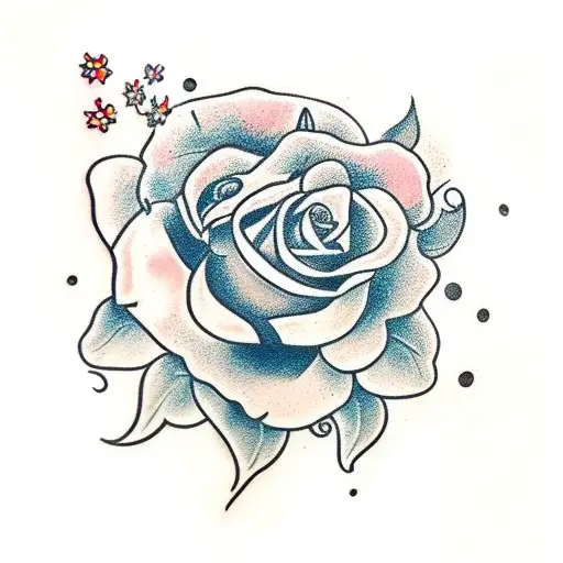 Paint Gun With Flowers