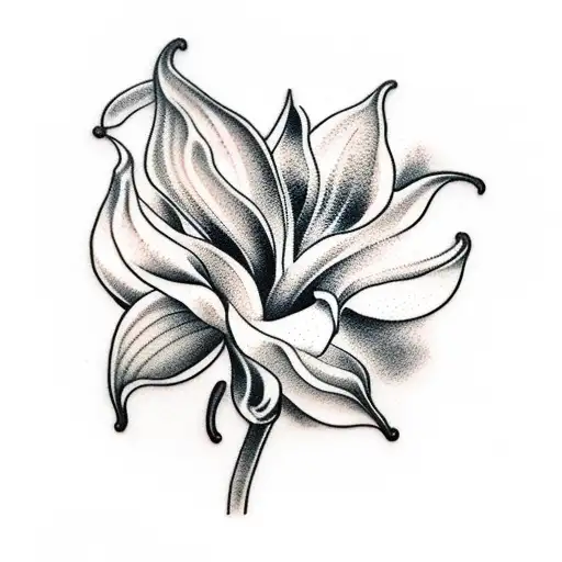 Calla Lilly And Water Lily