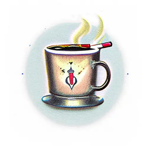 Cup Of Coffee And A Cigarette