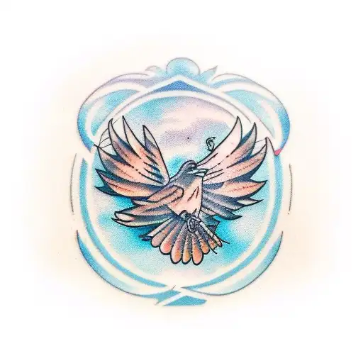 Raven Turning Into Digital