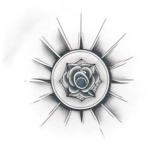 Triskel With A Circle