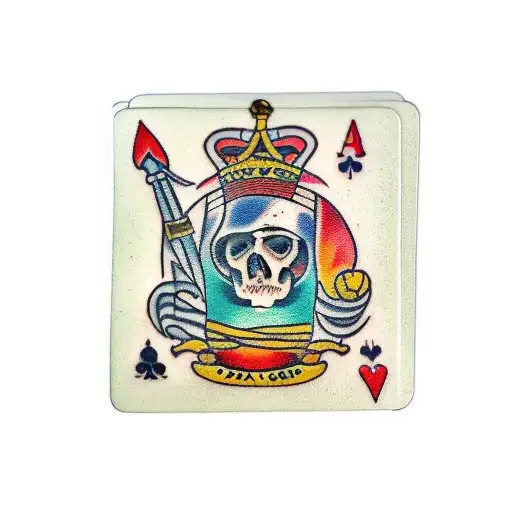 Hand Holding Scopa Card
