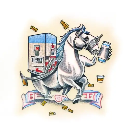 Trojan Horse With Beer