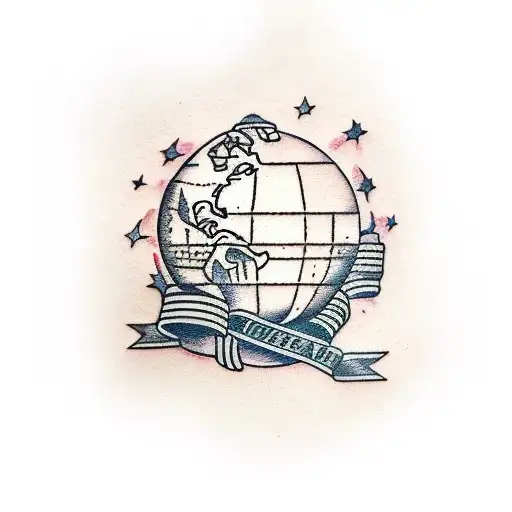 Juice And World Globe