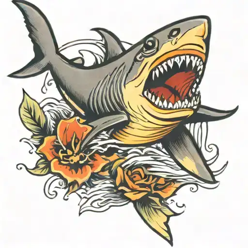 Shark Tatto Design