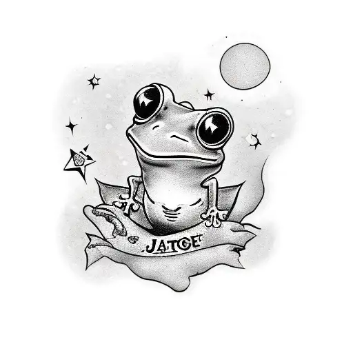 Frog In Stars