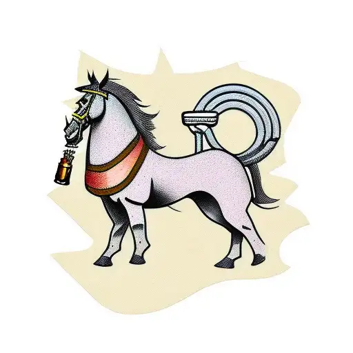 Trojan Horse With Beer