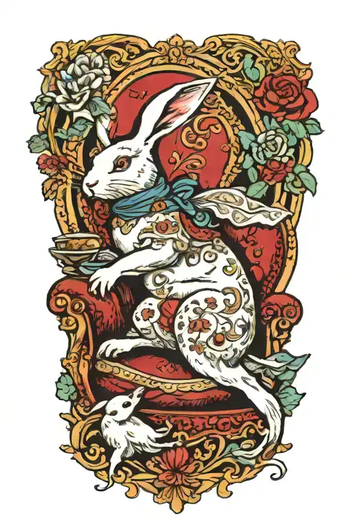 White Rabbit Lounging