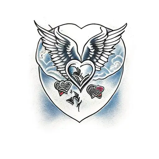 Broken Heart With Wings