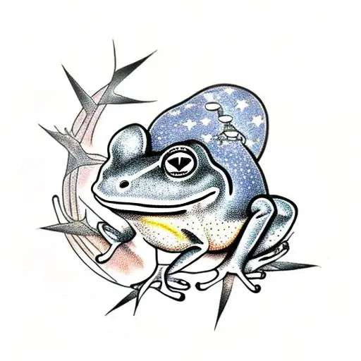Frog In Stars