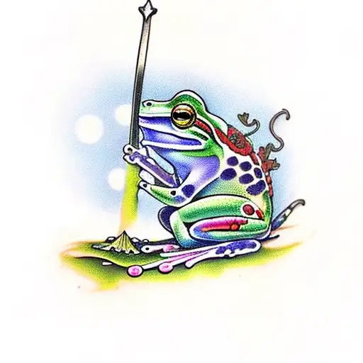 Frog With Sword