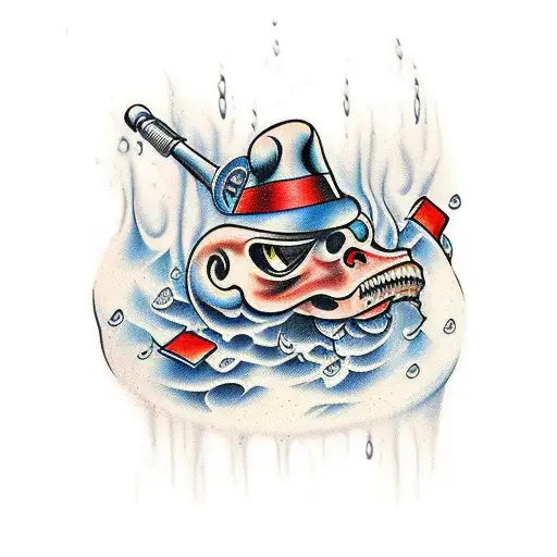 Tbone With Water Poured On It