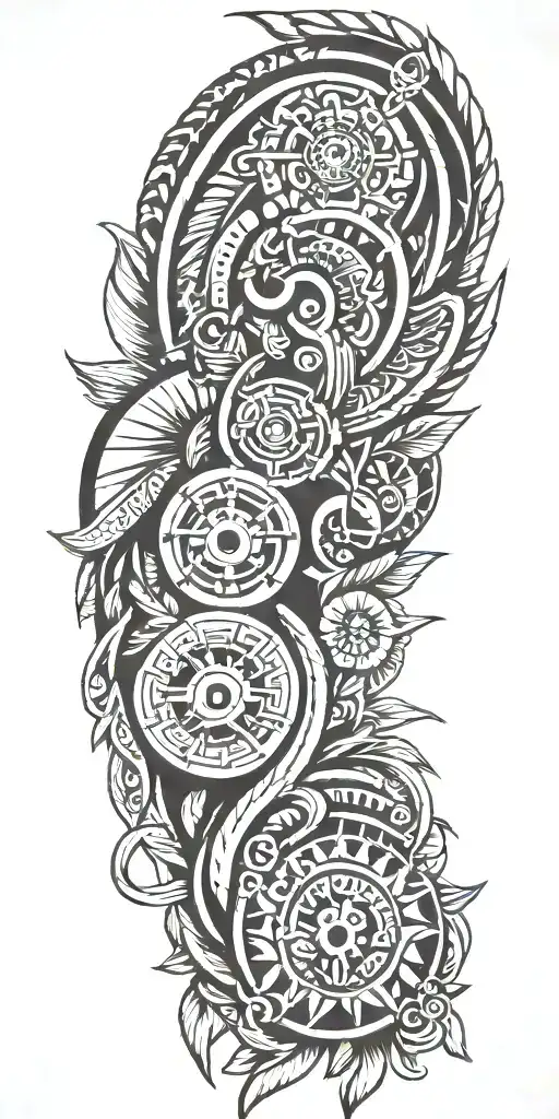 Filipino Tribal Sleeve