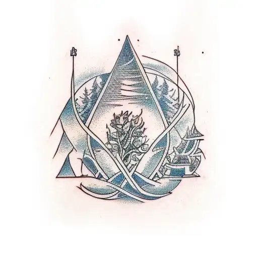 Yggdrasil Inspired Tattoo Sleeve