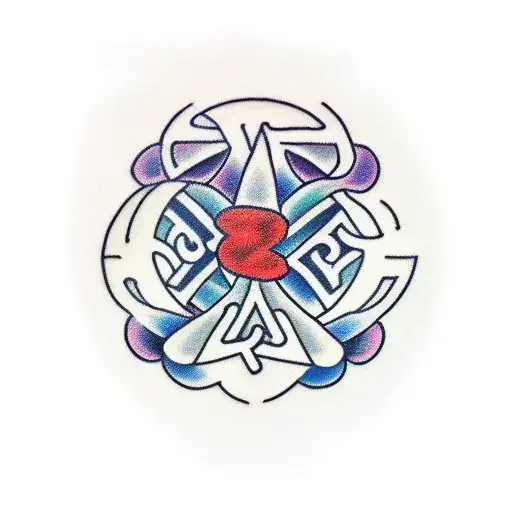 A Greek And Irish Four Leaf Clover