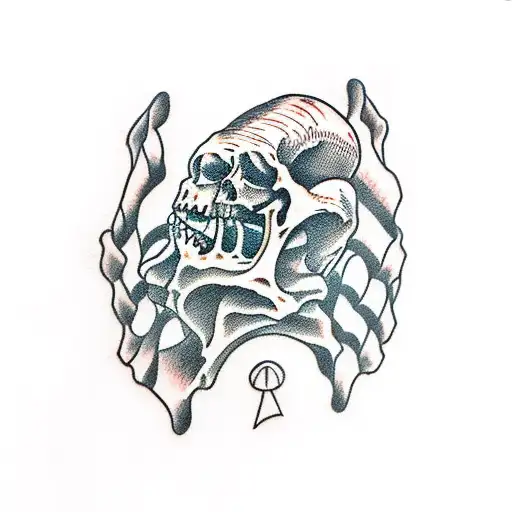 Skeleton Hand On My Hand