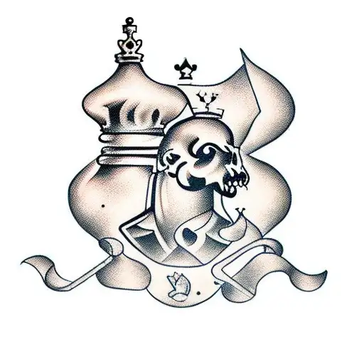 Chess Pieces Made Of Smoke