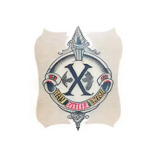 Roman Numerals On Leg