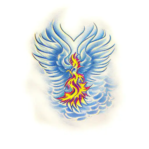 Fearsome Phoenix From The Ashes