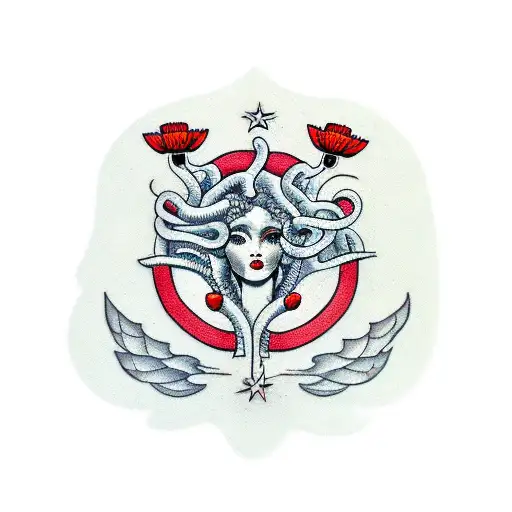 Medusa With Poppy