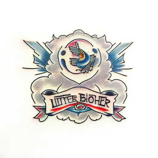 Little Brother Sister And Mom