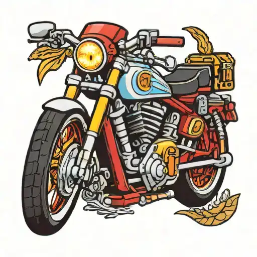 Motorcycle Lego Guitar