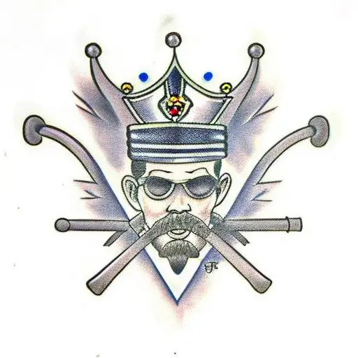 Crown With Rifles