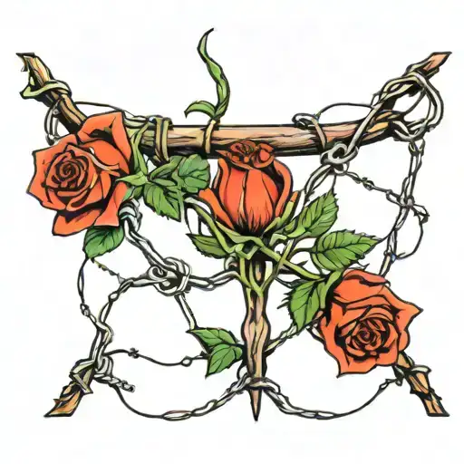 Rose Barb Wire