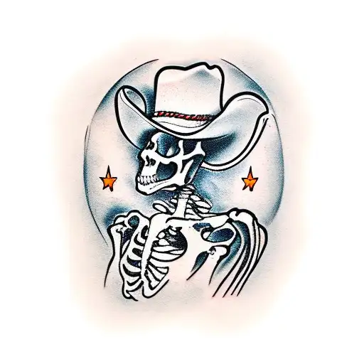 Skeleton Cowboy