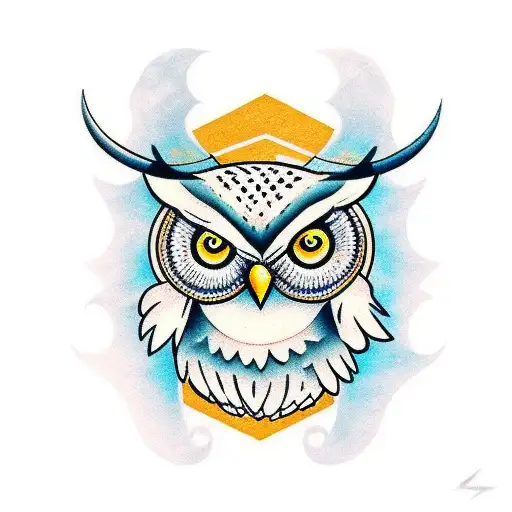 Owl Fighting With A Bull