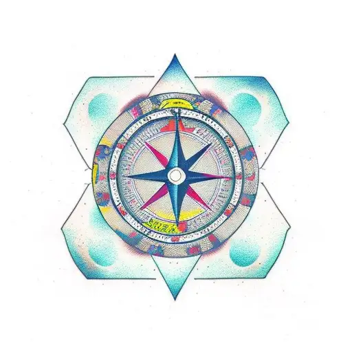 Monk Space And Compass