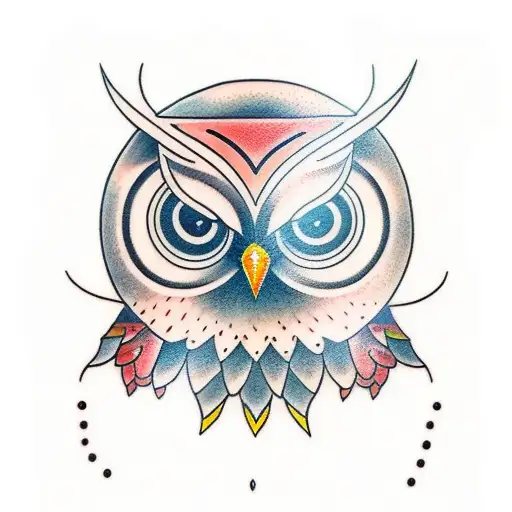 Owl Combained With Bull