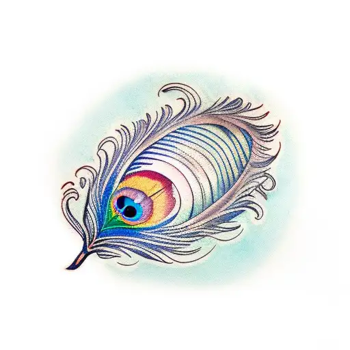 R And K Peacock Feather