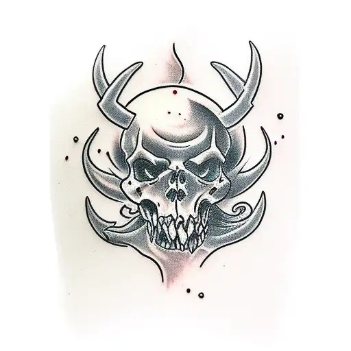 Diablo Con Una Capucha Roja