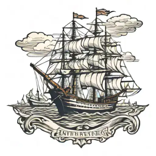 Antwerpen Haven Scenic With Ocean