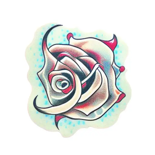 Cow Pattern Rose